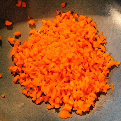 Grated Carrots for Gajar Halwa