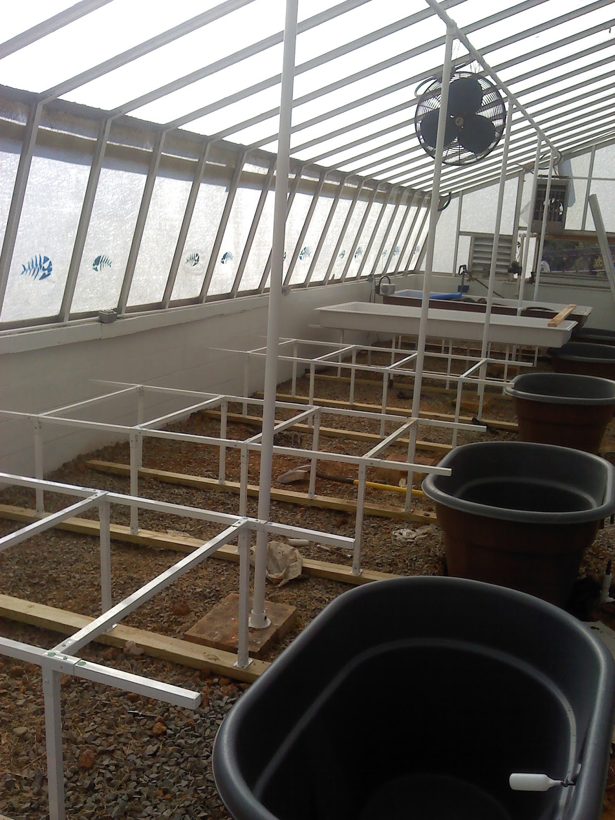 Constructing flood and drain tables Stonewall Jackson YDC 100 Gardens