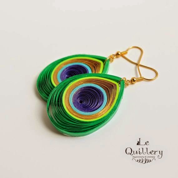 60 jewelry with QUILLING technique! Do it yourself ideas and