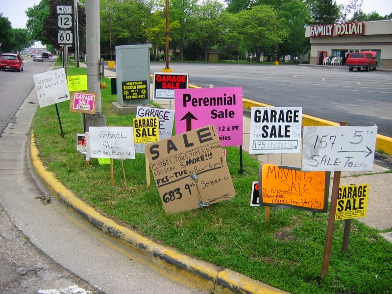 Aggravation Station Garage Sale Etiquette