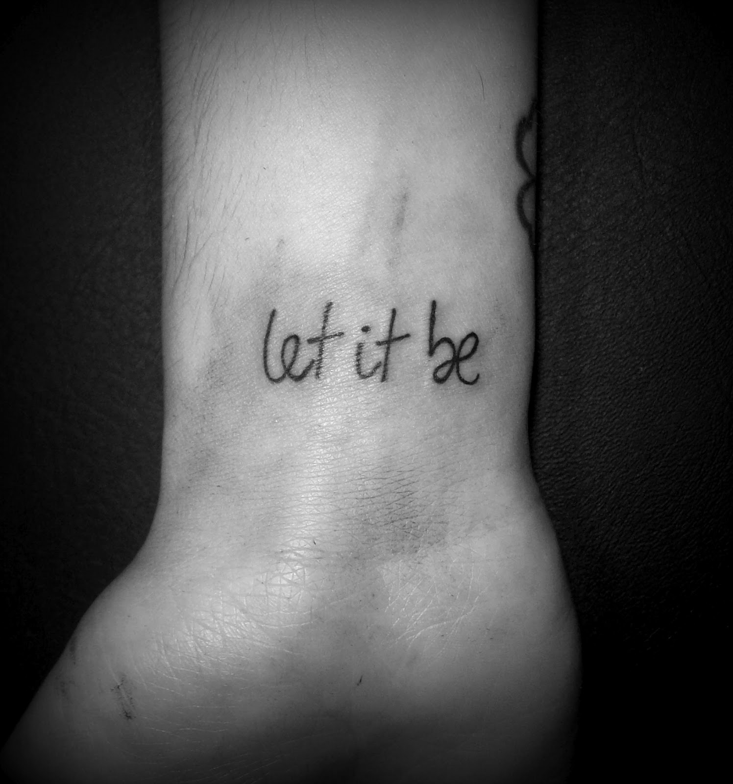 Xandão Tattoo Let It Be