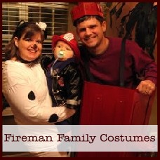 fireman family costume