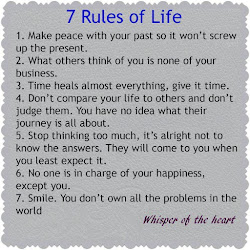 ~7 RULES OF LIFE~
