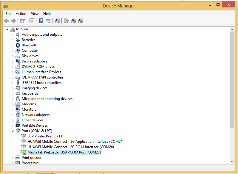 Mediatek Da Usb Vcom Drivers Windows 10