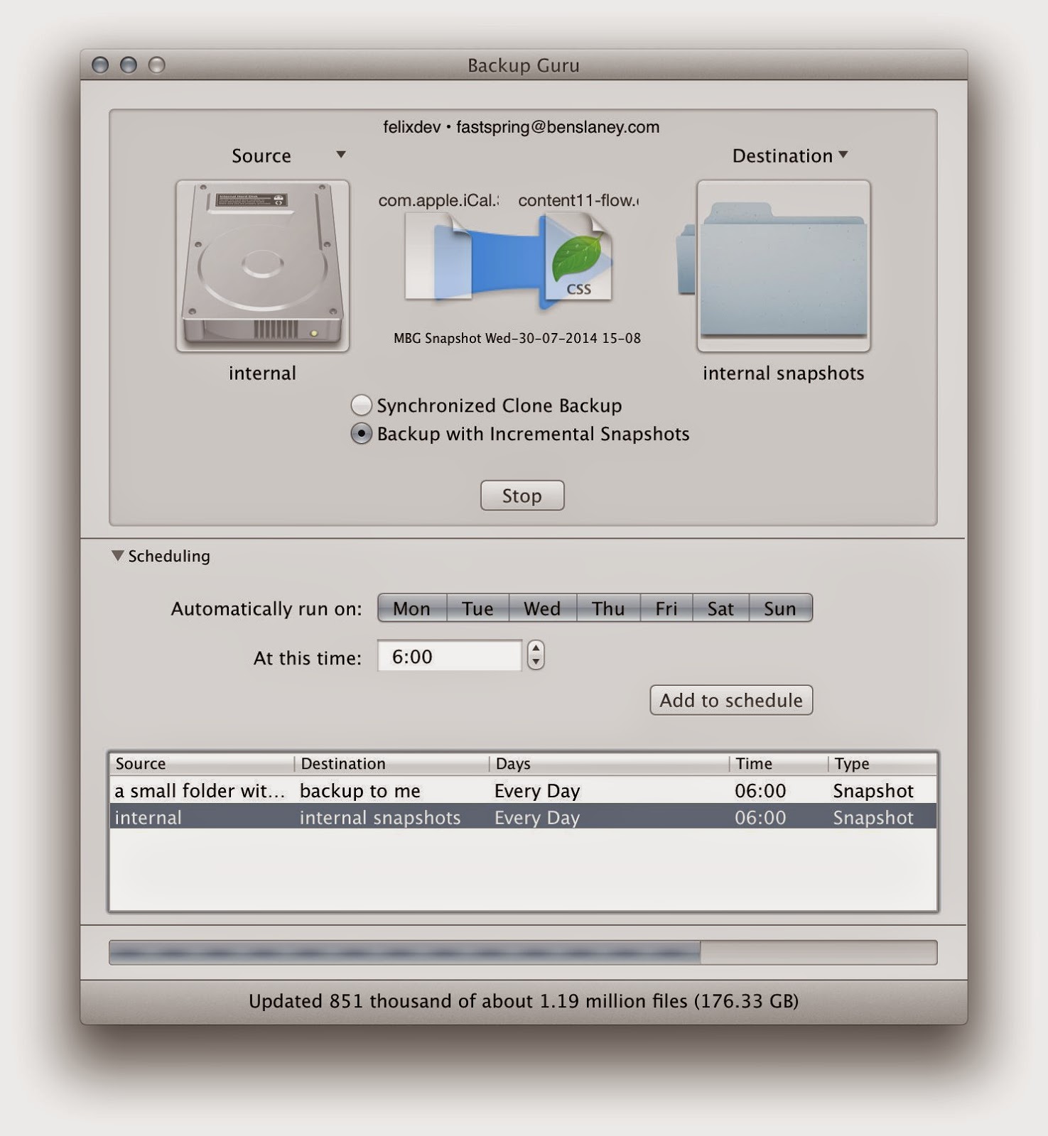 Mac Backup Guru MacDaddy