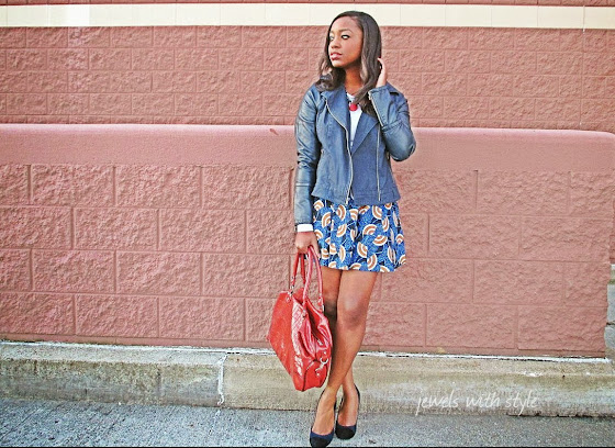 M Renee Design, fashion blogger, forever 21 skirt,handmade jewelry, faux leather jacket, leather jacket, jewels with style, black fashion blogger M Renee Design, fashion blogger, forever 21 skirt, handmade jewelry, faux leather jacket,leather jacket, jewels with style, black fashion blogger