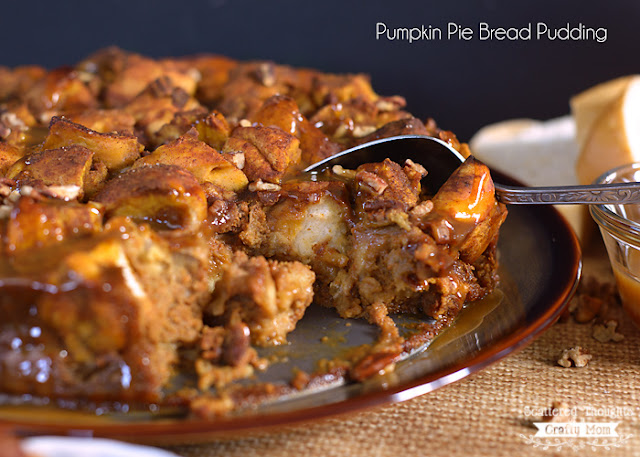pumpkin pie bread pudding recipe