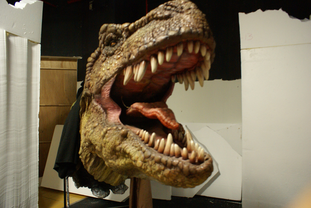 The Midas Touch a.k.a. 3dwizart Life Size Huge TRex Sculpture c/w