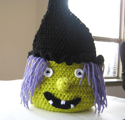Crochet Dreamz: Boo Halloween Witch Basket ( Free PDF ...