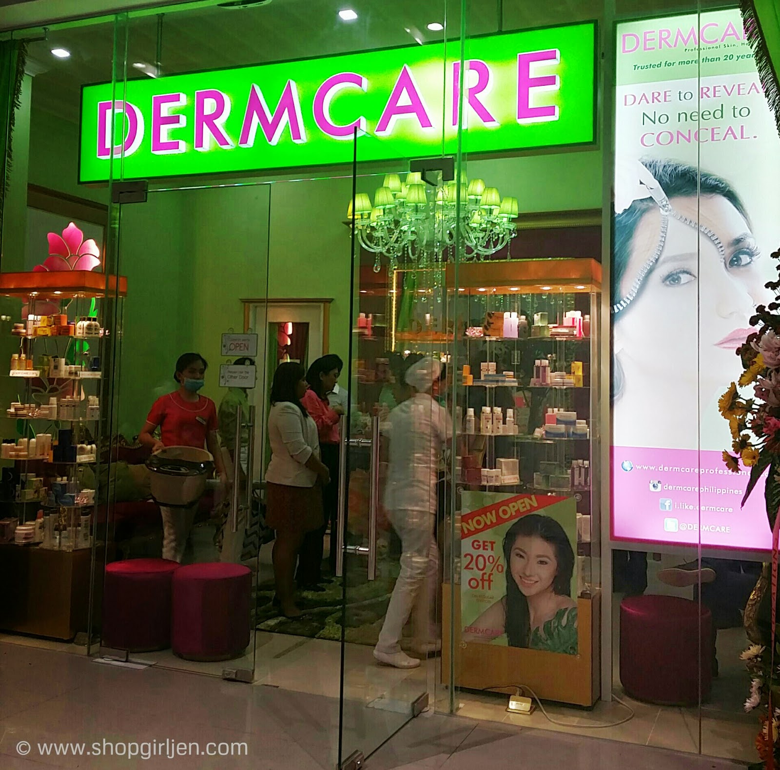 Shopgirl Jen Dermcare SM Light Mall is now open