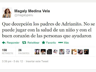 Magaly Medina: Qué decepción los padres de Adrianito
