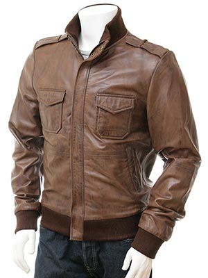 Brown Leather Jacket