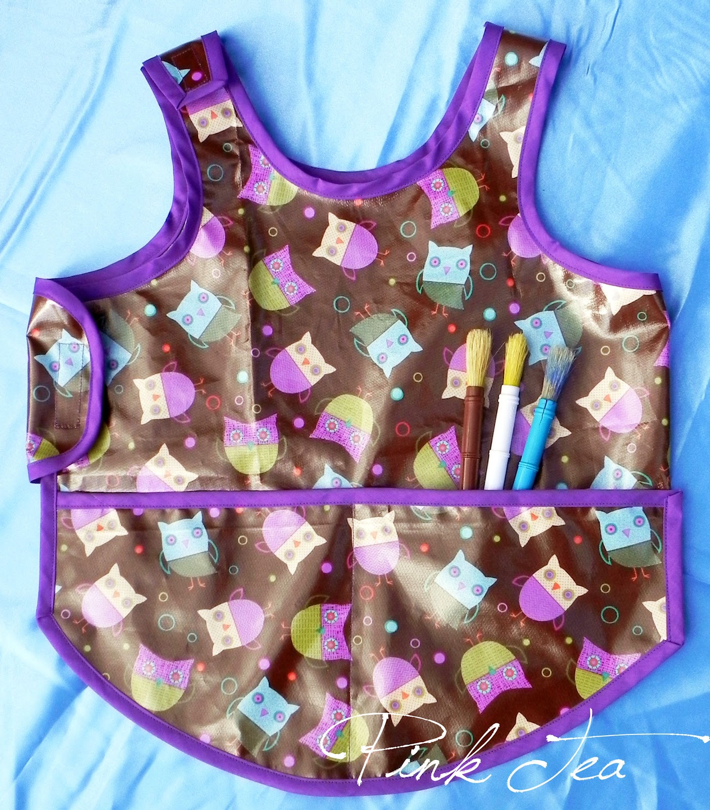 Pink Tea Back to School The Art Apron