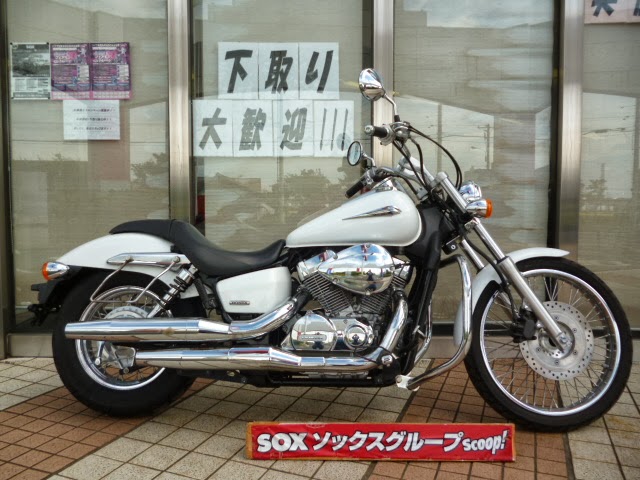 ｓｏｘ越谷店スタッフブログ シャドウ４００カスタム展示中