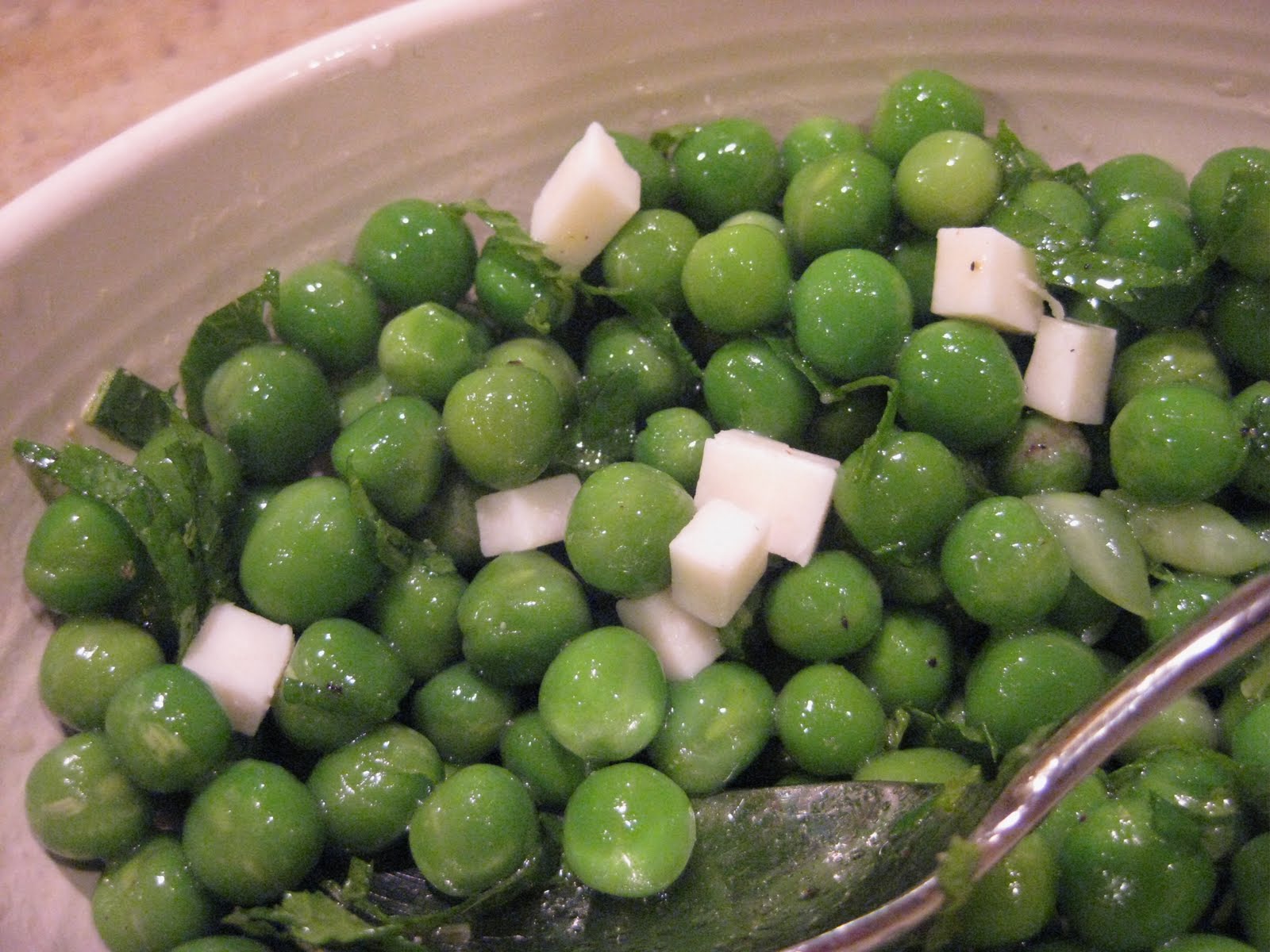 Sweet Peas and Pumpkins Minted Peas