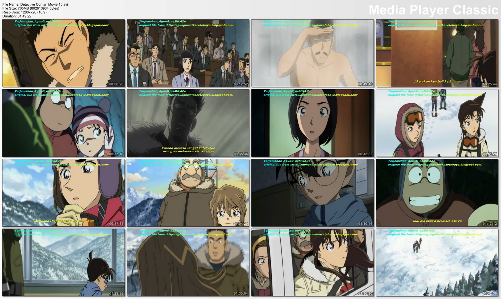 Detective conan season 15 sub indonesia Detective conan season 15 sub indonesia