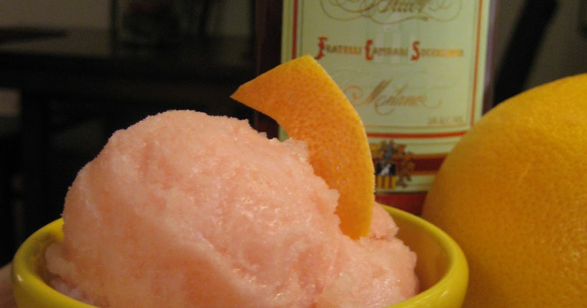 The Lush Chef Grapefruit Campari Sorbet