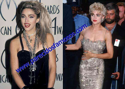 Madonna antes y después Madonna antes y después