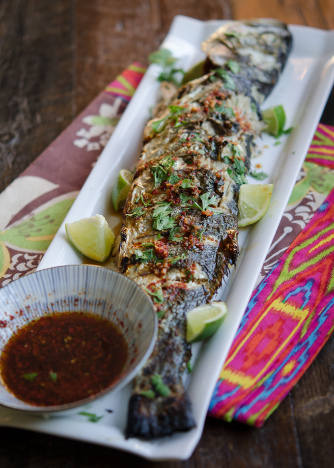 [Korean Recipes] Grilled Fish with Soy Lime Chili Sauce All Asian