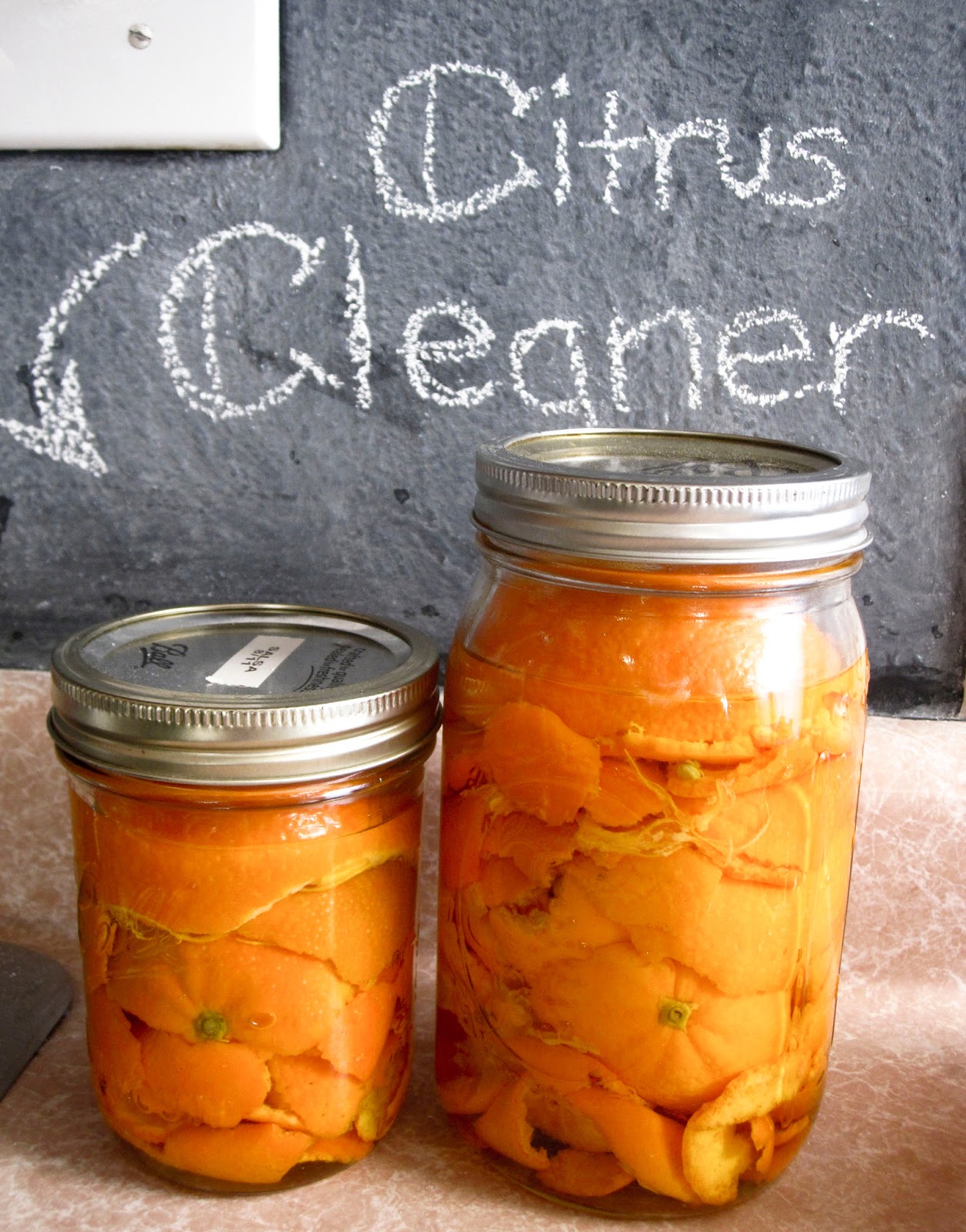 the homemade calling homemade citrus cleaner