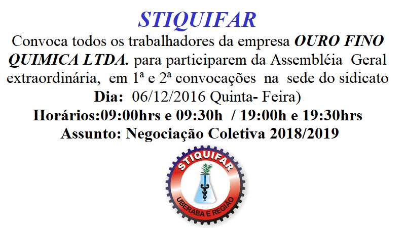 STIQUIFAR Uberaba e Região Blog: fevereiro 2018