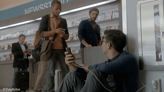 Samsung Called Iphone Users 'Wall Huggers' in their S5 Commercial Samsung Called Iphone Users 'Wall Huggers' in their S5 Commercial