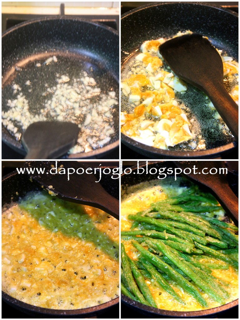Dapoer Joglo Buncis Goreng Telur Asin Dapoer Joglo Buncis Goreng Telur Asin