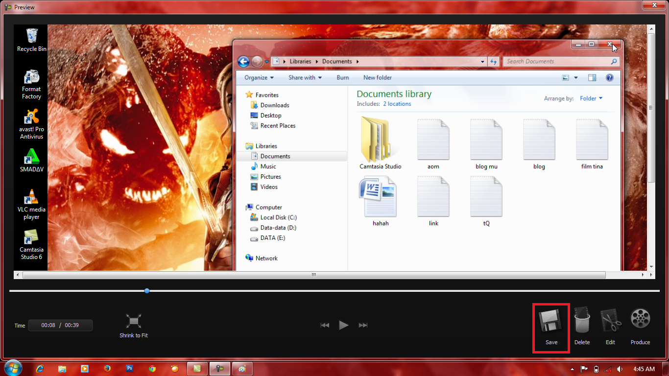 Cara Merekam Layar Desktop Dengan Menggunakan Camtasia Cara Merekam Layar Desktop Dengan Menggunakan Camtasia