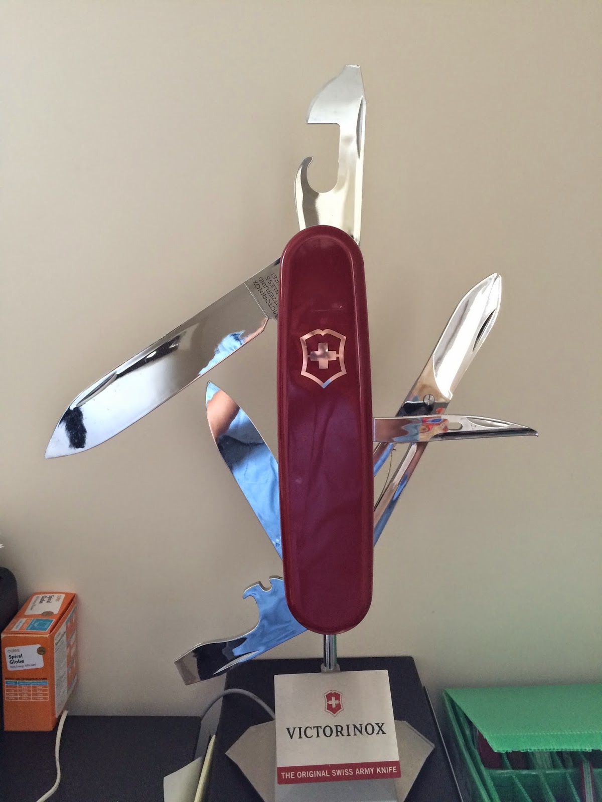 The Largest Swiss Army Knife in my collection Swiss Army Knights