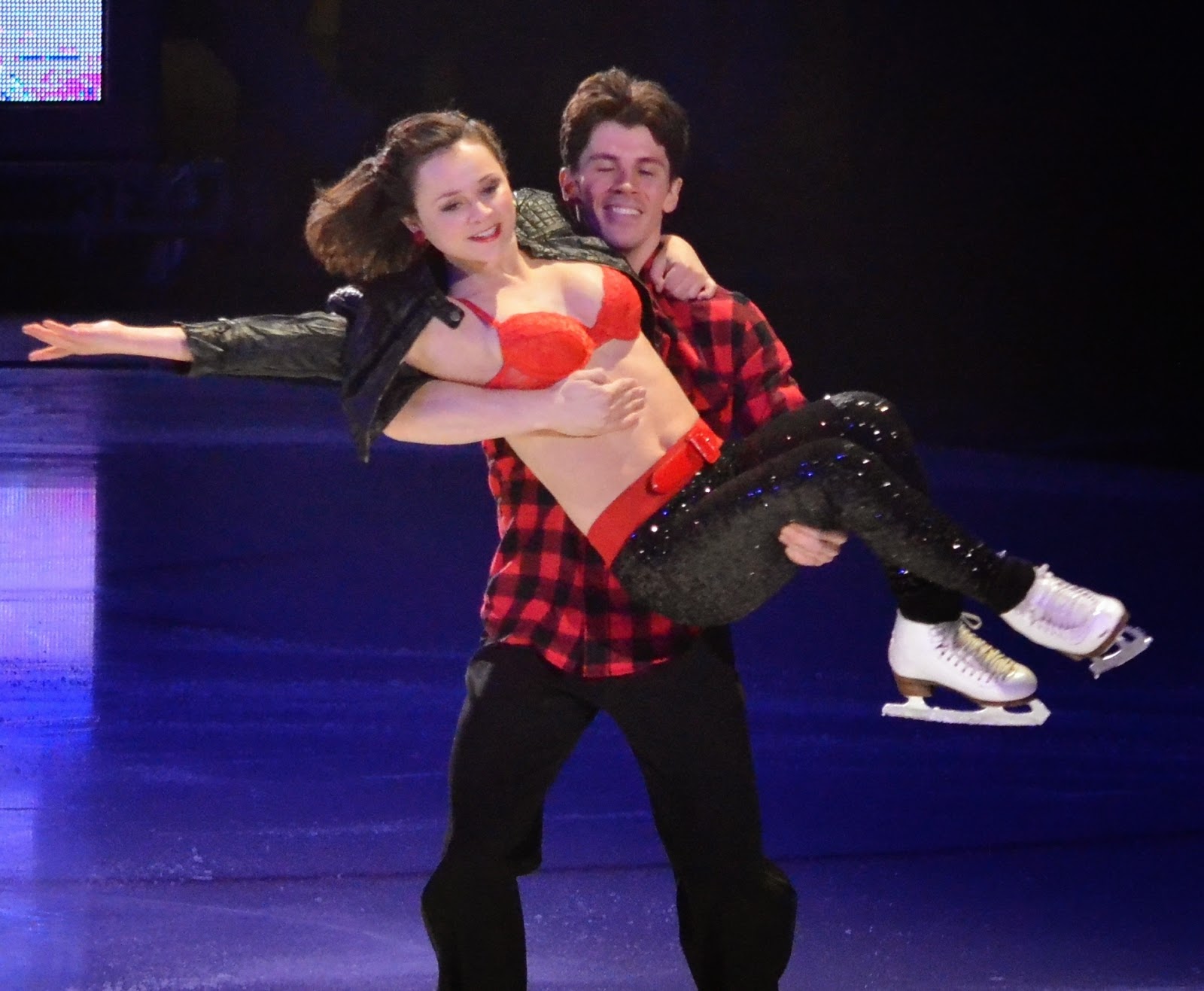 Figure skating crotch shots