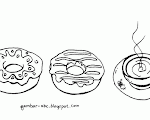 Mewarnai Kue Donat - BELAJAR MEWARNAI Mewarnai Kue Donat - BELAJAR MEWARNAI