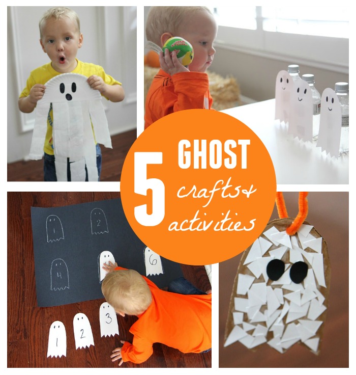 Toddler Approved! 5 Ghost Crafts and Activities