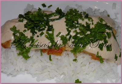 Bifes de frango com molho de jeropiga / Chicken cutlets with jeropiga's sauce
