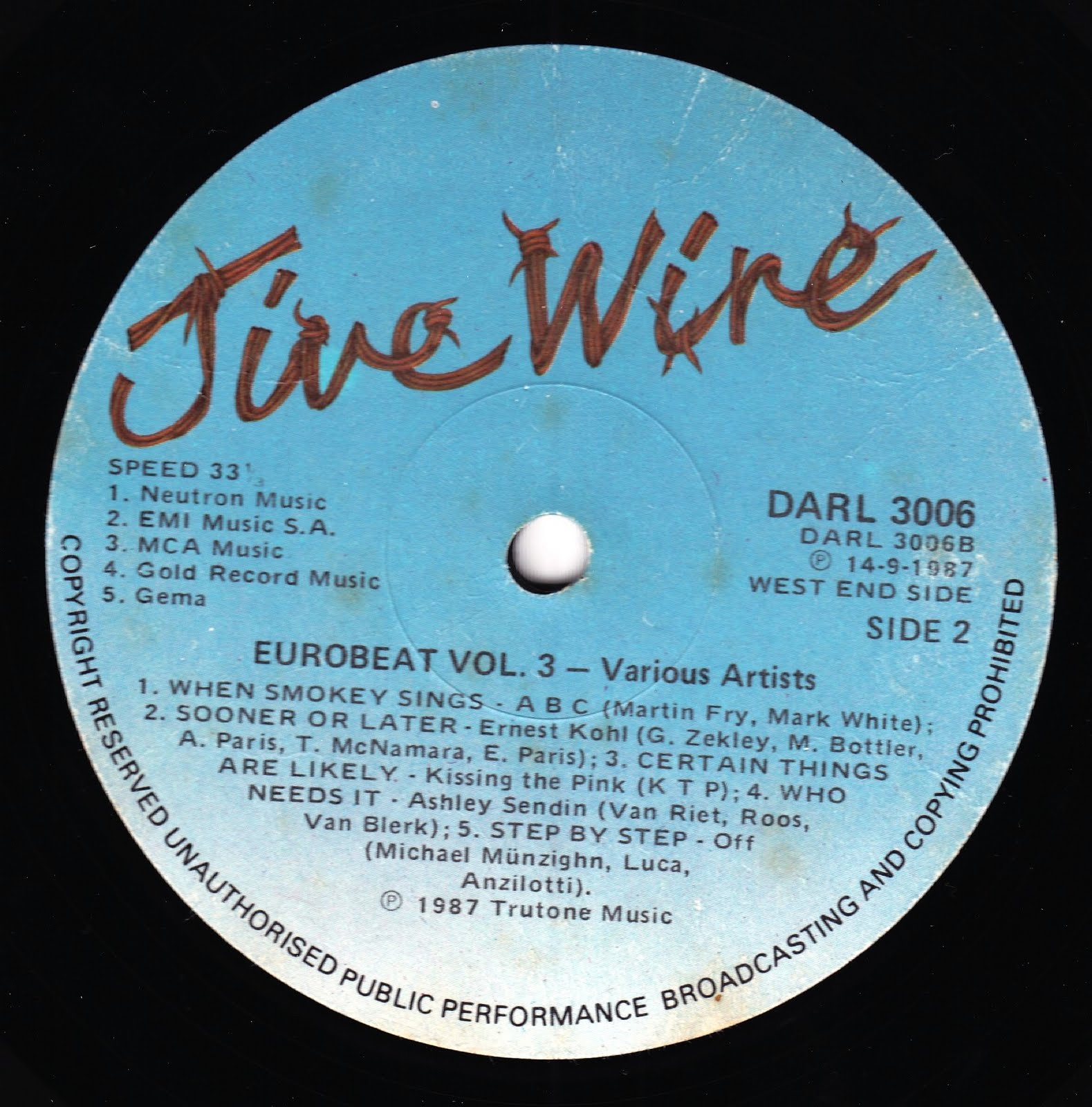 Various - Euro Disco 3/90 Various - Euro Disco 3/90