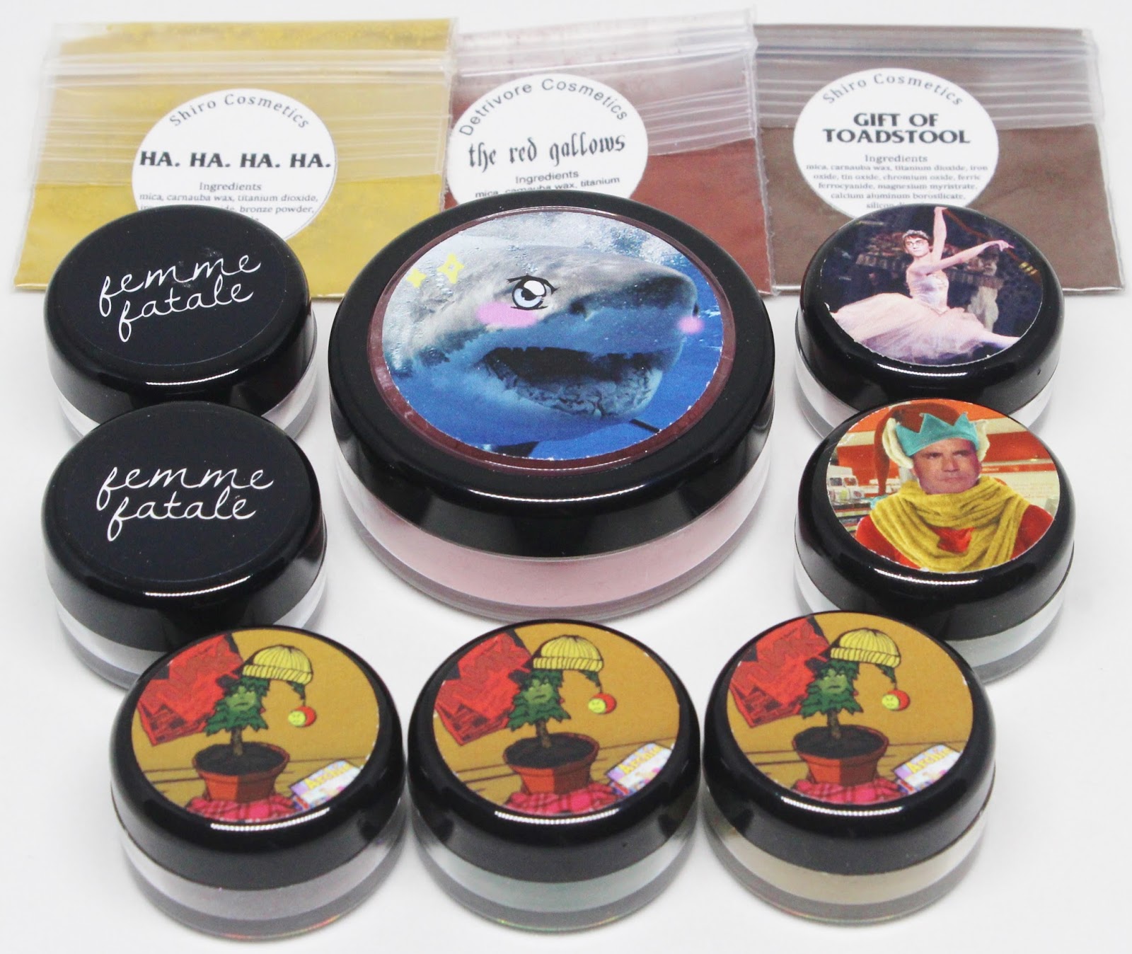 Etherealize Me Shiro Cosmetics Black Friday 2015 Swatches