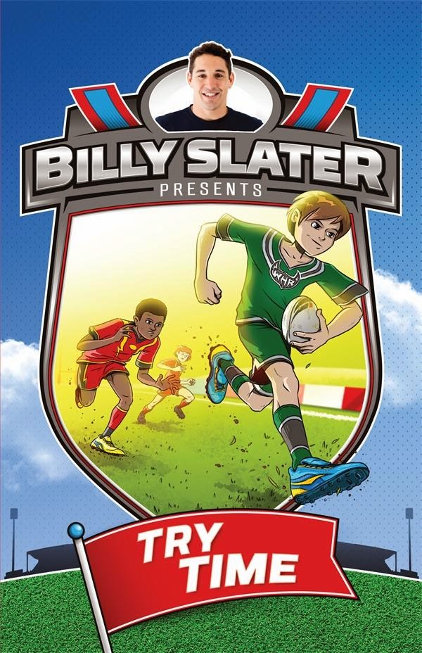Kids' Book Review KBR Billy Slater Rugby League Series