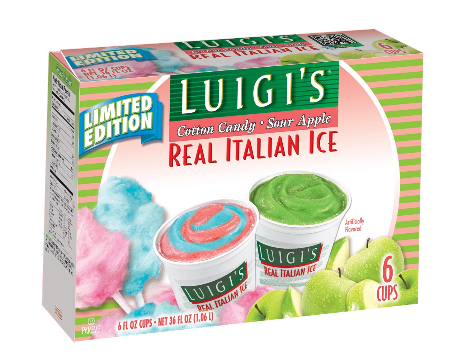sugar in luigi's italian ice