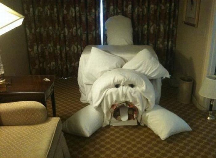 Funny Hotel Pranks ~ Damn Cool Pictures Funny Hotel Pranks ~ Damn Cool Pictures