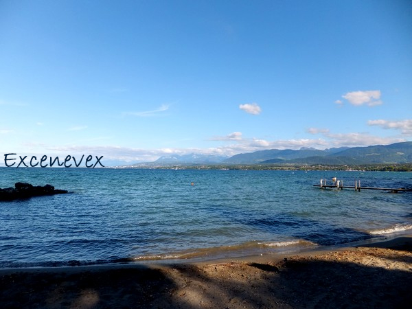 Excenevex Haute-Savoie plage lac léman