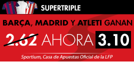 sportium super cuota barcelona real madrid y atletico ganan sportium super cuota barcelona real madrid y atletico ganan