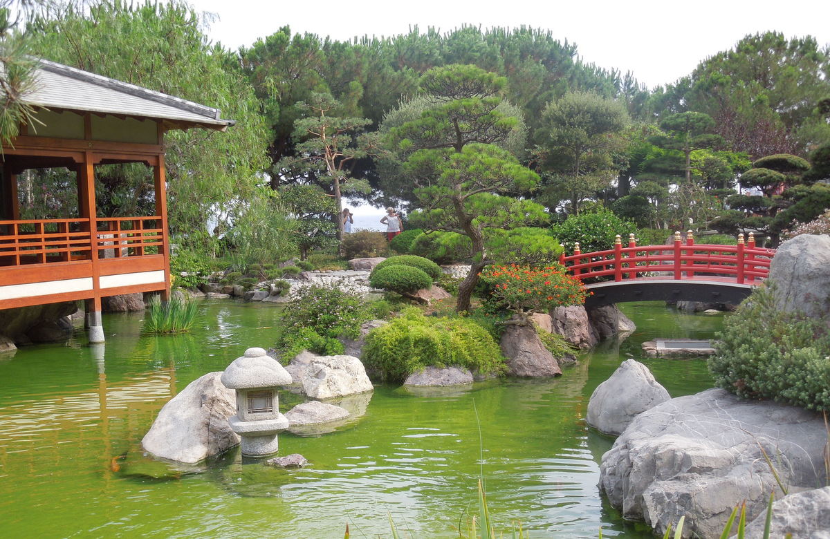 Viaggi e pensieri: extra large Giardino disegno Laghetto