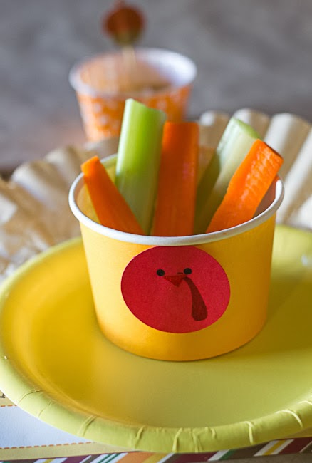 Be Different...Act Normal: 5 Turkey Veggie Cups for Kids [Thanksgiving ...