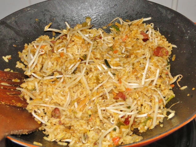 nasi rijst koken