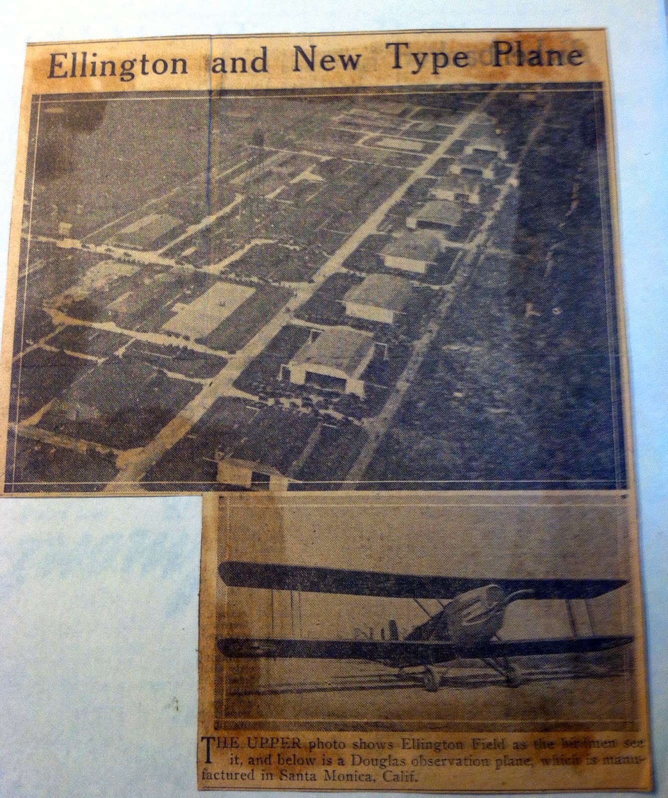 South Belt Houston Digital History Archive Ellington Field WWI and WWII