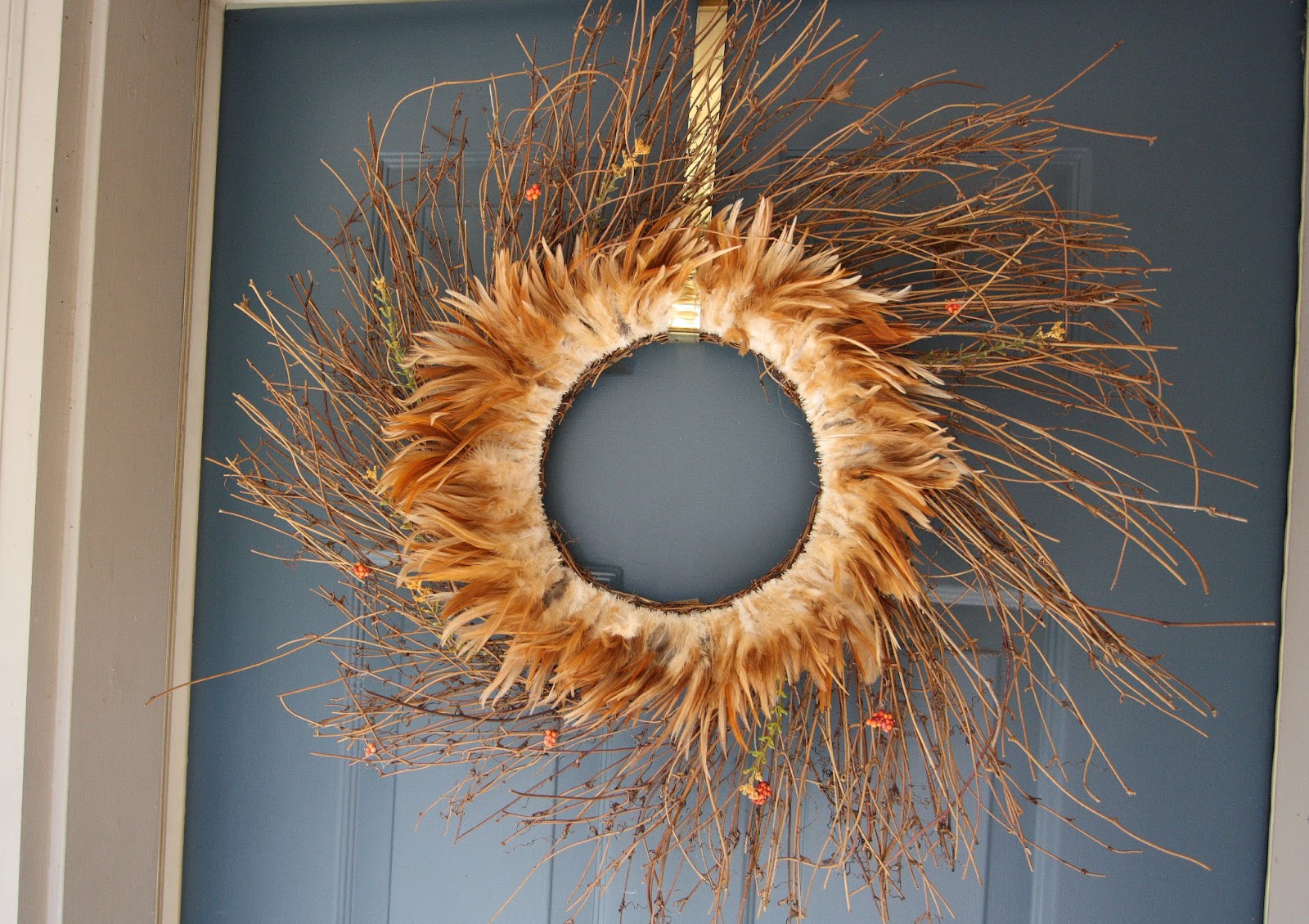 His, Hers and Ours DIY TWIG WREATH