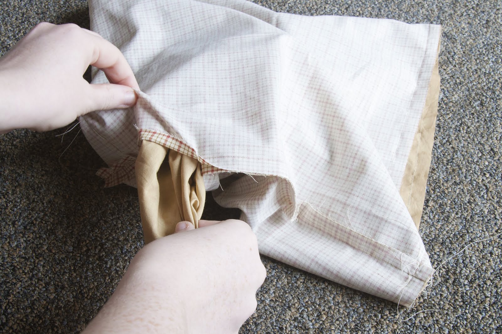 insideways DIY Paper Bag Purse