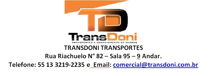 Transdoni - Agenciamento de Cargas e Transporte