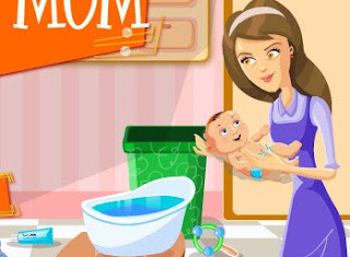 Juego de cuidar bebés: Super mamá Juego de cuidar bebés: Super mamá