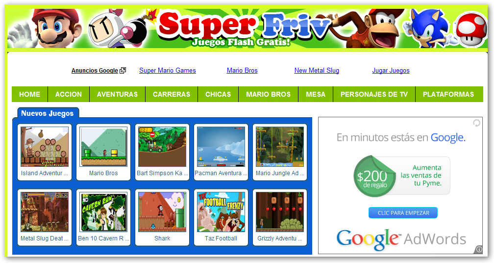 Juegos en todo momento y lugar: