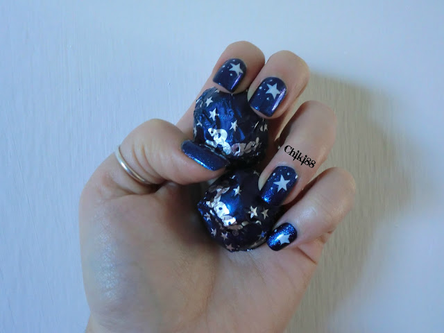 Nails of the week: Baci Perugina - foto senza flash